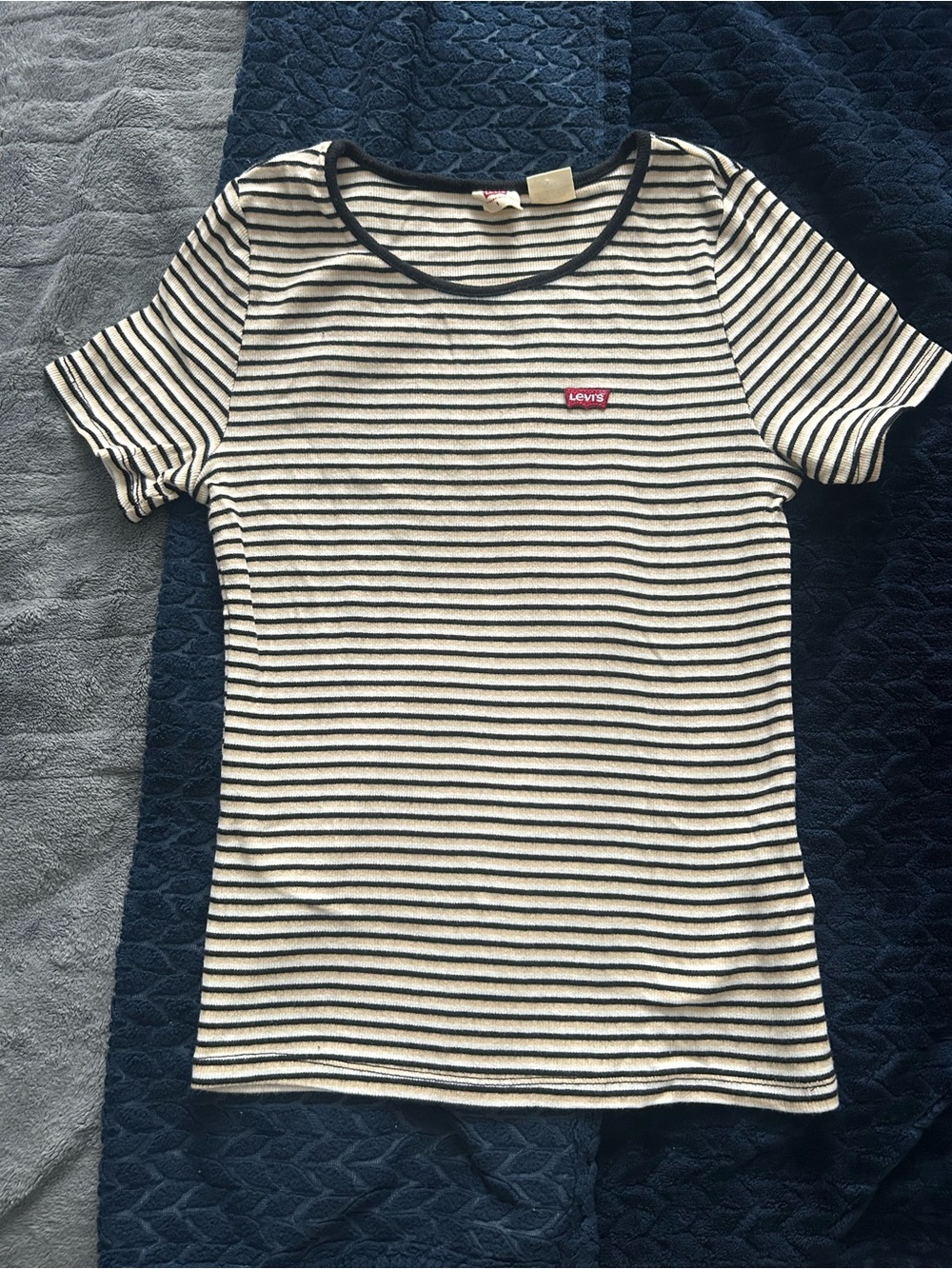 Levi's Striped Crewneck Tee